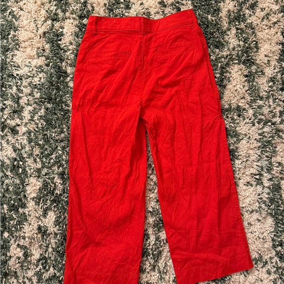LOFT Petite Palmer Wide Leg Crop Pants In Linen Blend - Picture 5 of 5